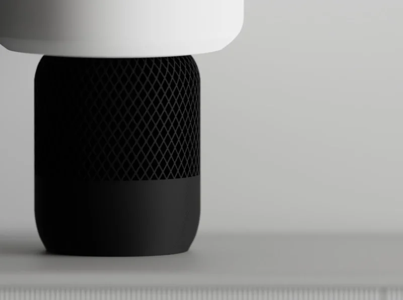 آباژور رومیزی HomePod با طراحی مینیمال و سرپیچ E27 — تصویر 3