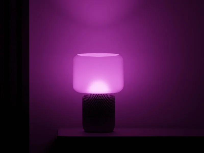 آباژور رومیزی HomePod با طراحی مینیمال و سرپیچ E27 — تصویر 4